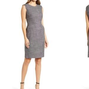 Anne Klein Tweed Sheath Dress
